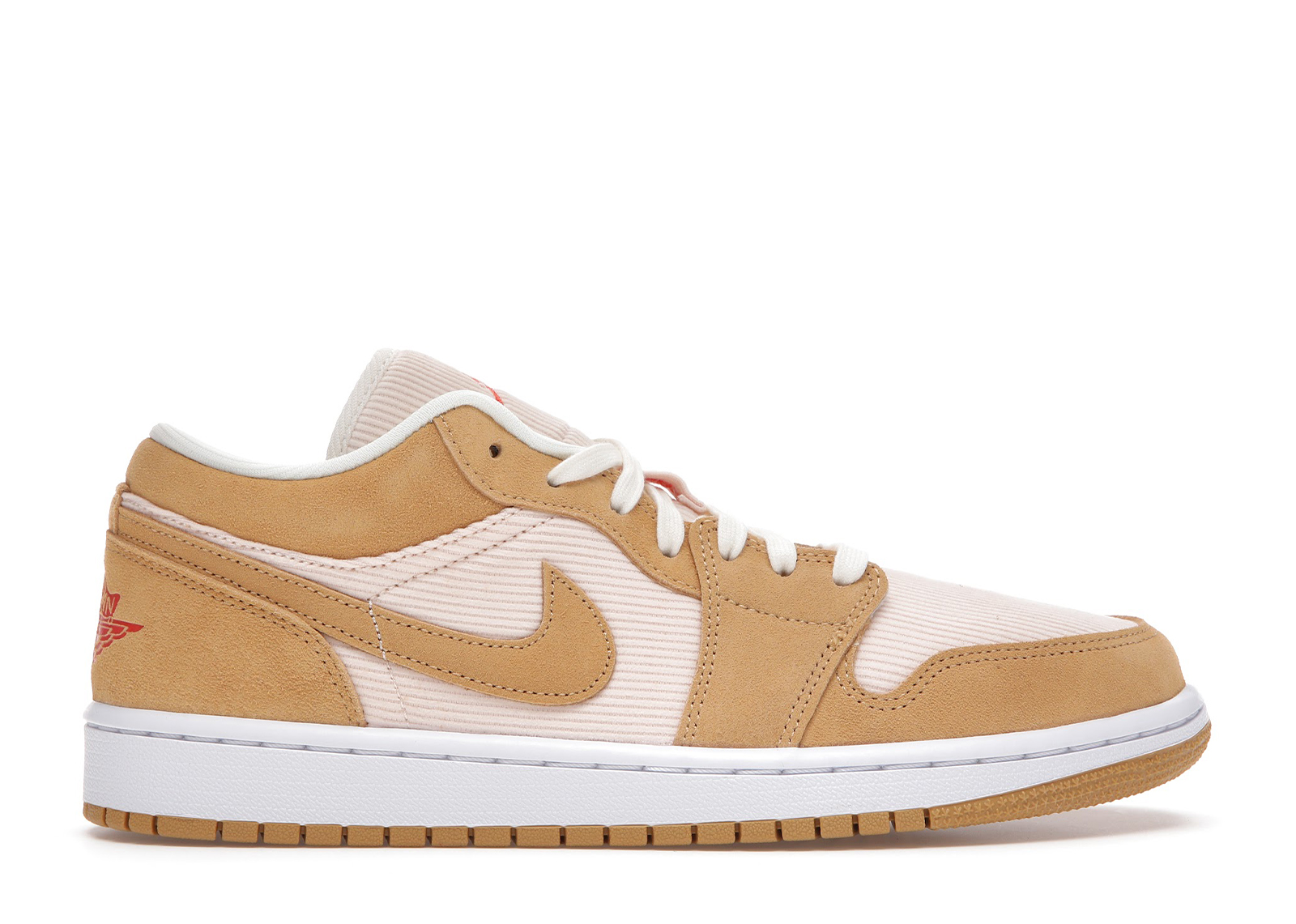 Jordan 1 Low SE Twine Orange Quartz Corduroy - vstockx