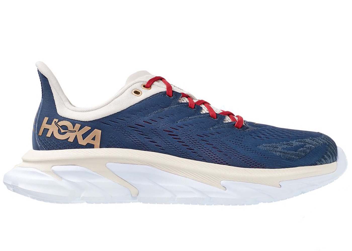 Hoka One One Clifton Edge Team Kit Vintage Indigo (Women's) - vstockx