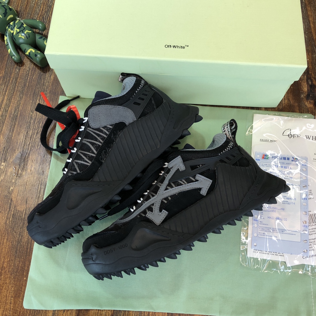 OFF-WHITE Odsy-1000 Black SS20 - vstockx