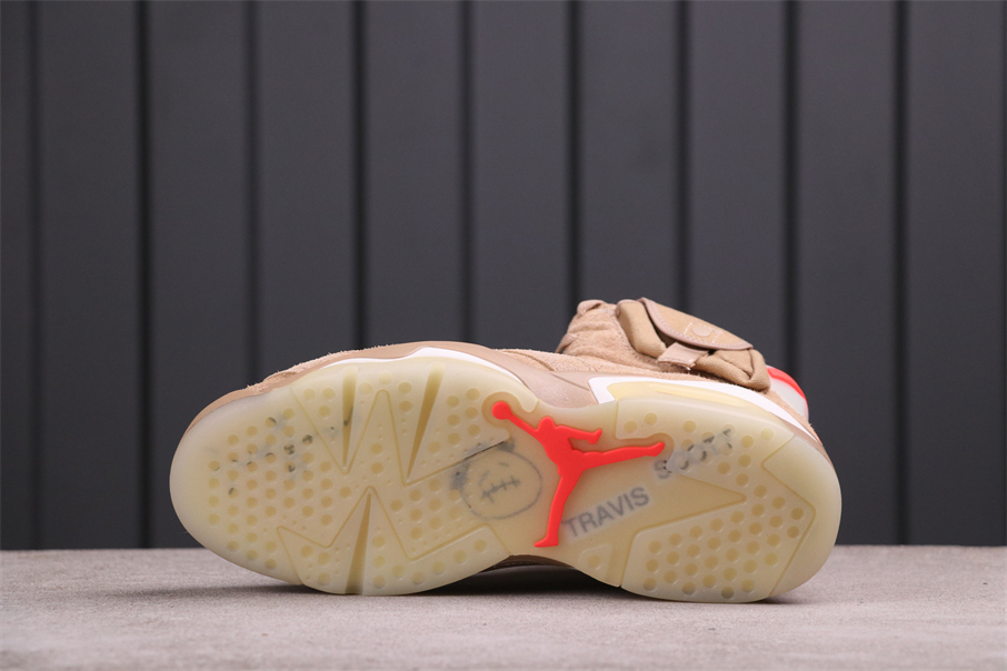 Jordan 6 Retro Travis Scott British Khaki - vstockx