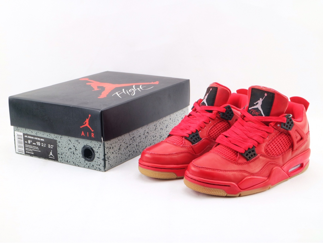 Jordan 4 Retro Fire Red Singles Day 2018 - vstockx