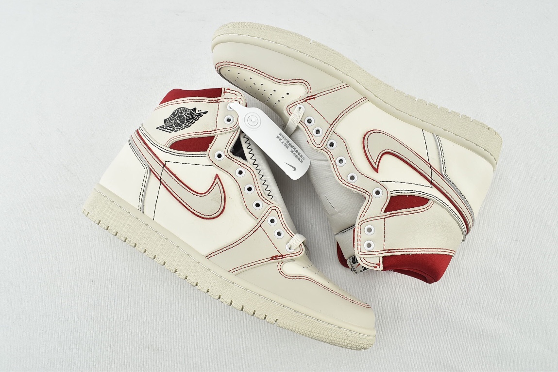 Jordan 1 Retro High Phantom Gym Red - vstockx