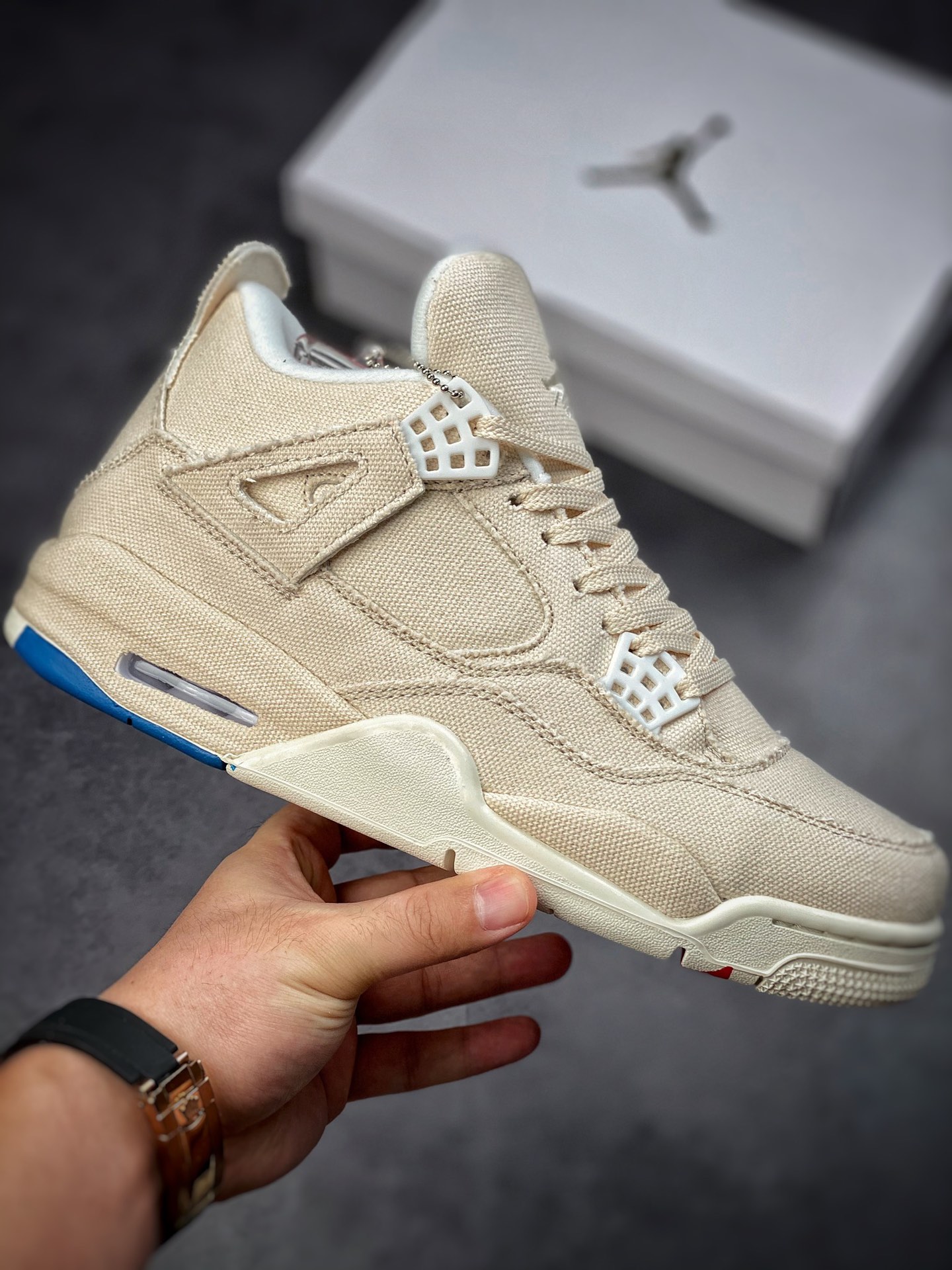 Jordan 4 Retro Blank Canvas (W) - vstockx