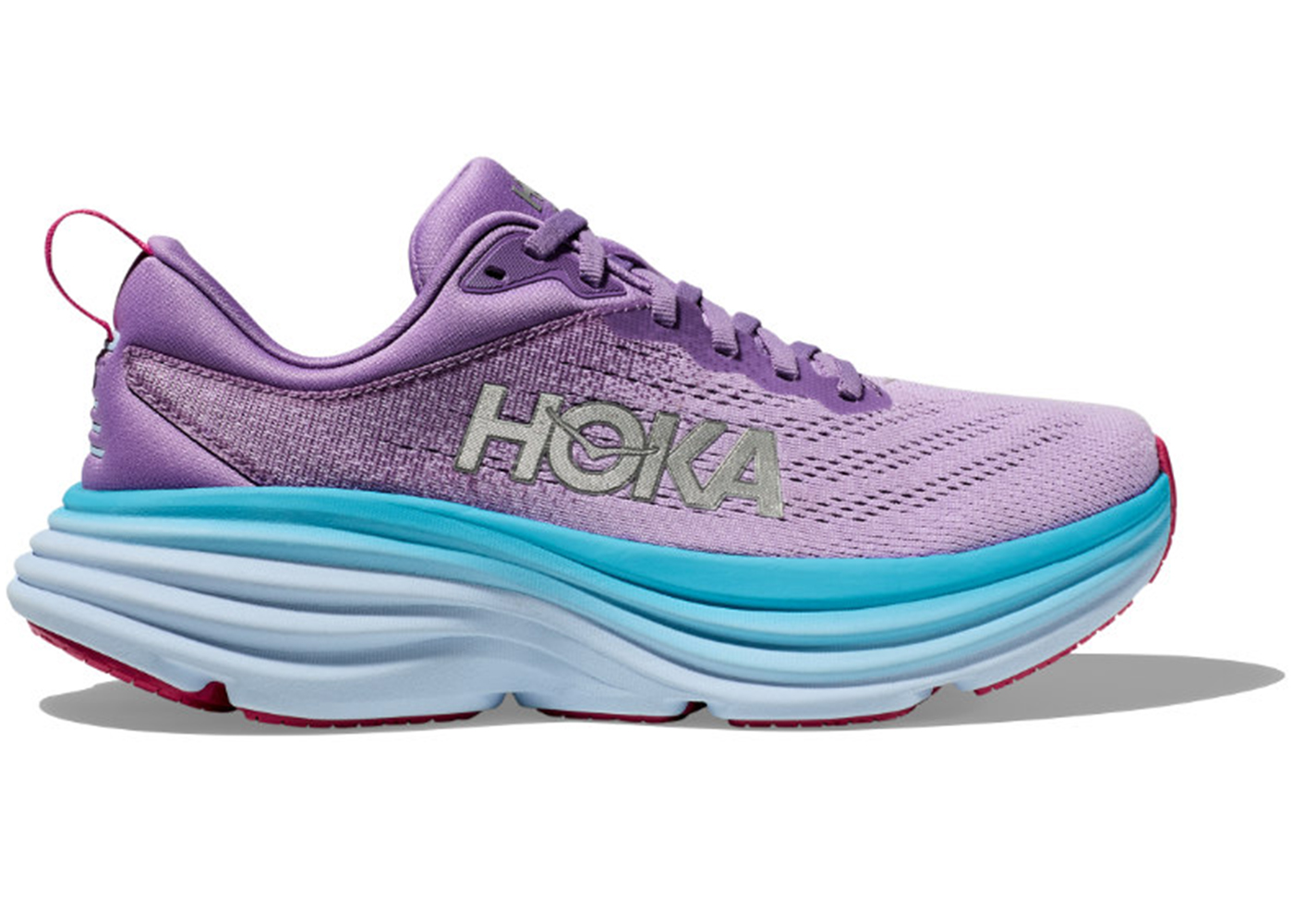 Hoka One One Bondi 8 Chalk Violet Pastel (Women's) - vstockx