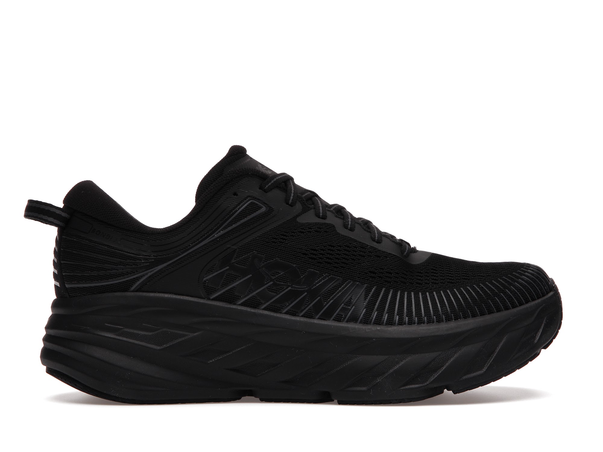 Hoka One One Bondi 7 Black - vstockx