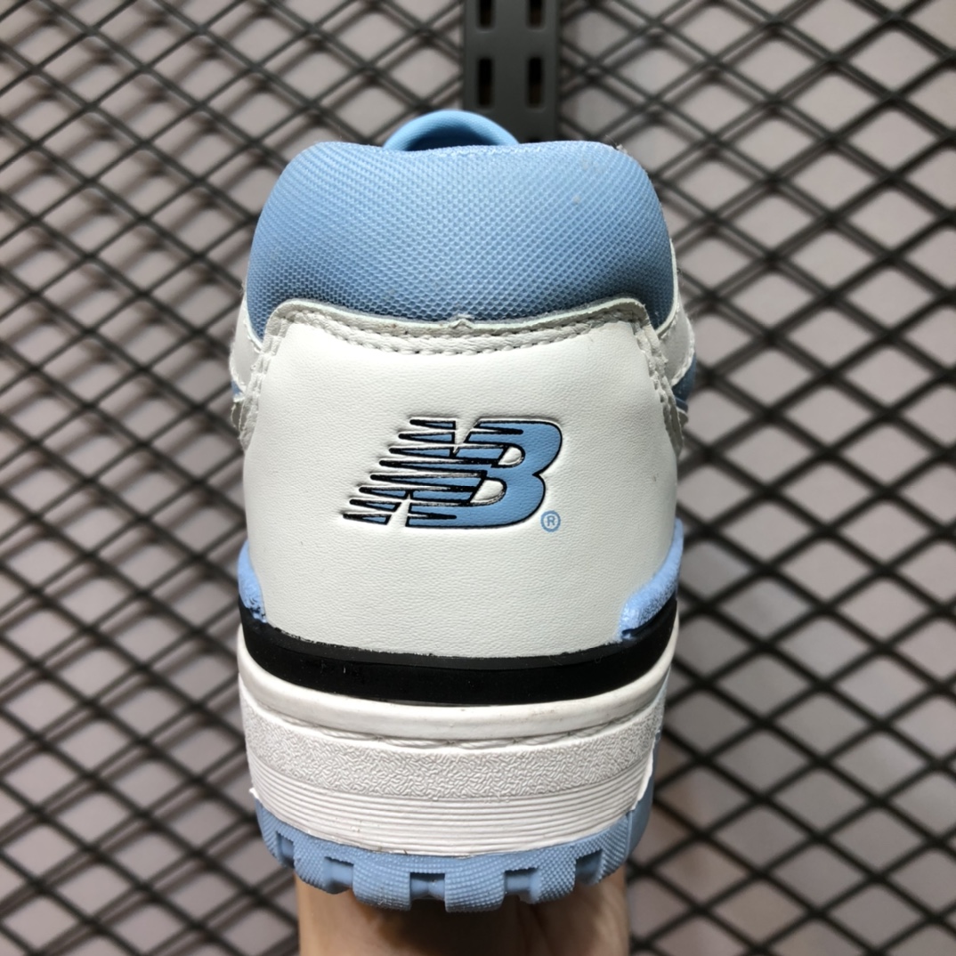 New Balance 550 UNC White University Blue - vstockx