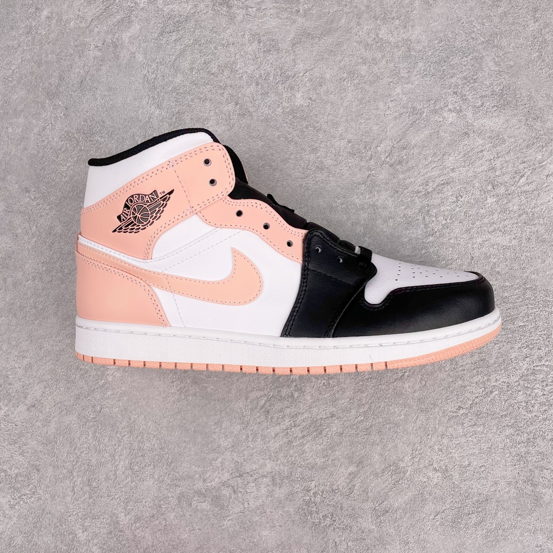 Jordan 1 Mid Arctic Orange Black Toe - vstockx