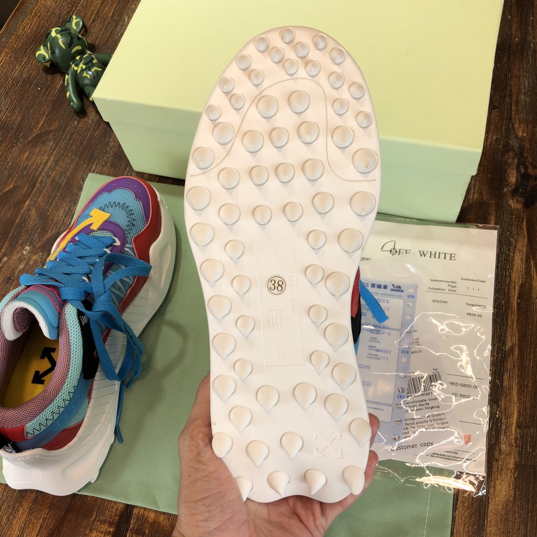 Off-White Odsy-1000 Cream Pink (W) - vstockx