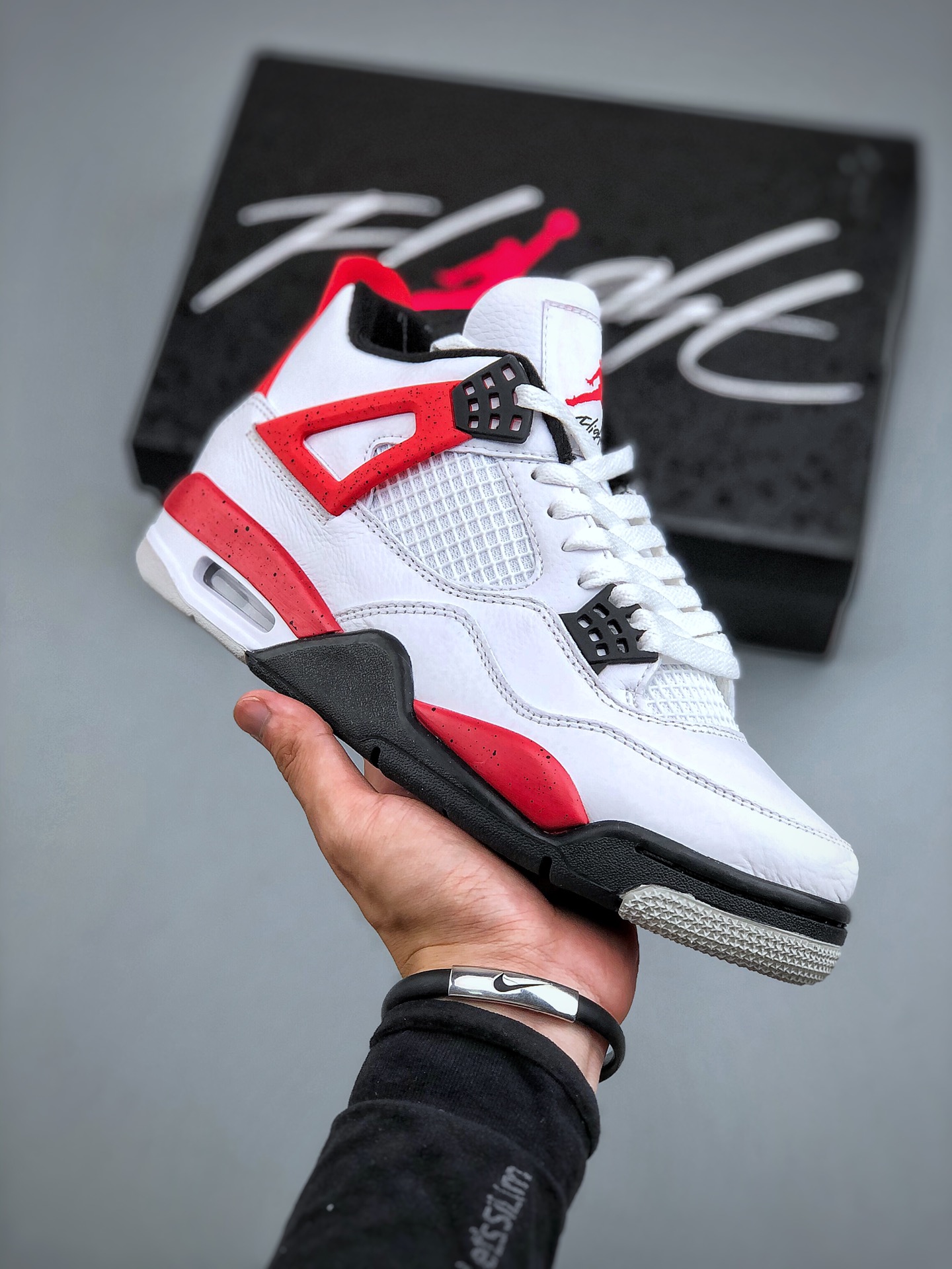Jordan 4 Retro Red Cement - vstockx