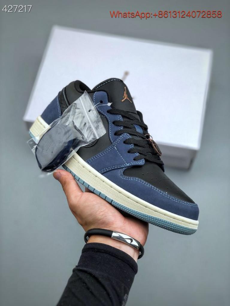Jordan 1 Low Midnight Navy - vstockx