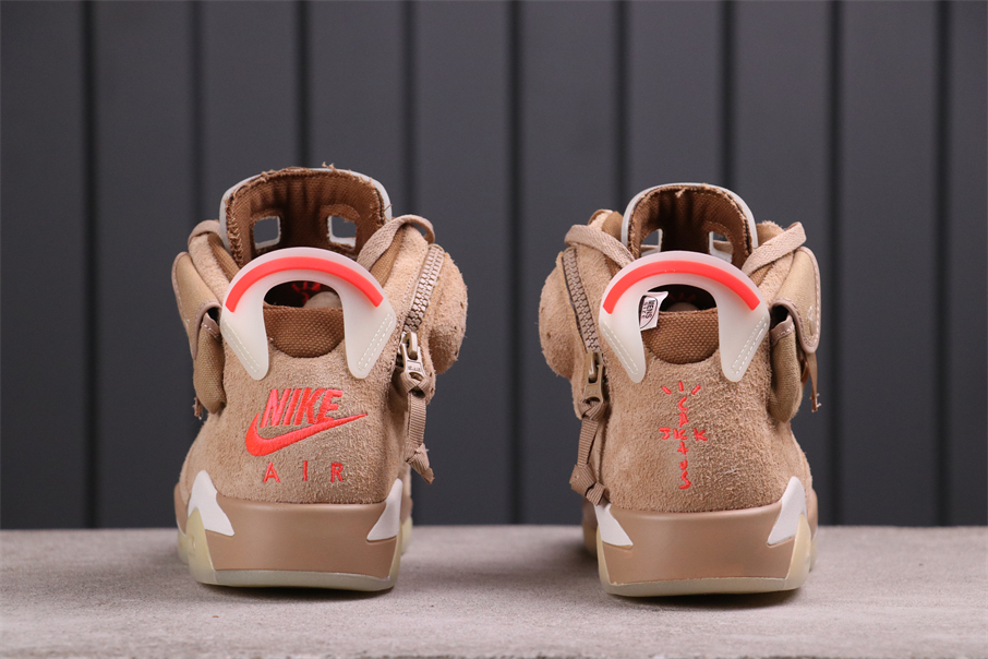 Jordan 6 Retro Travis Scott British Khaki - vstockx