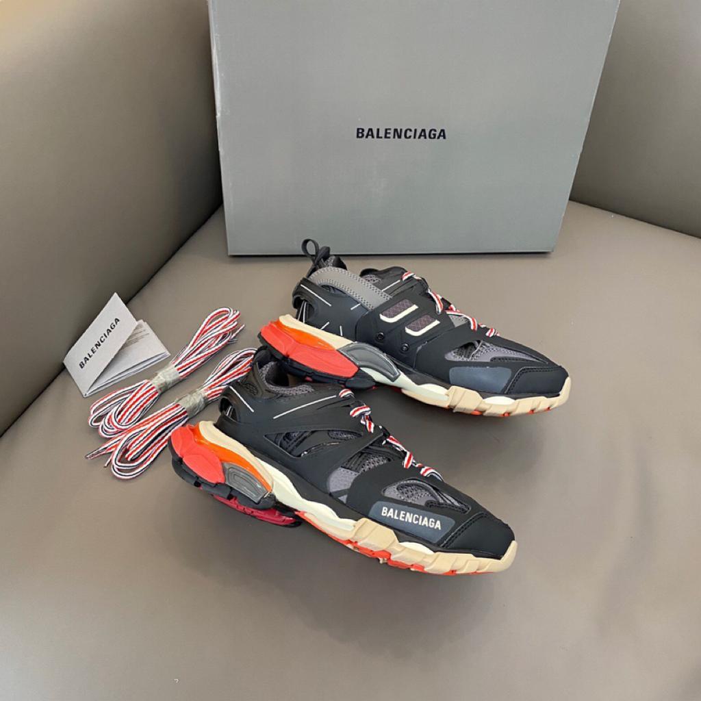Balenciaga Track Black Grey Red - vstockx