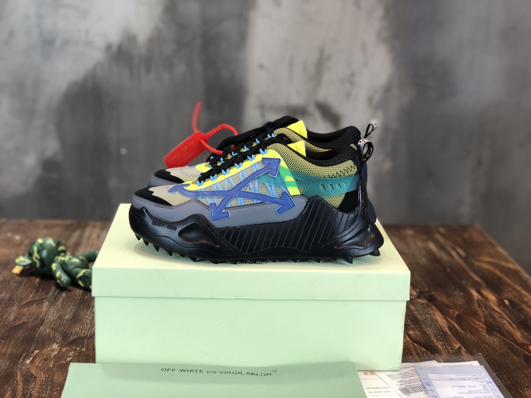 Off-White Odsy-1000 Black Purple AW20 - vstockx