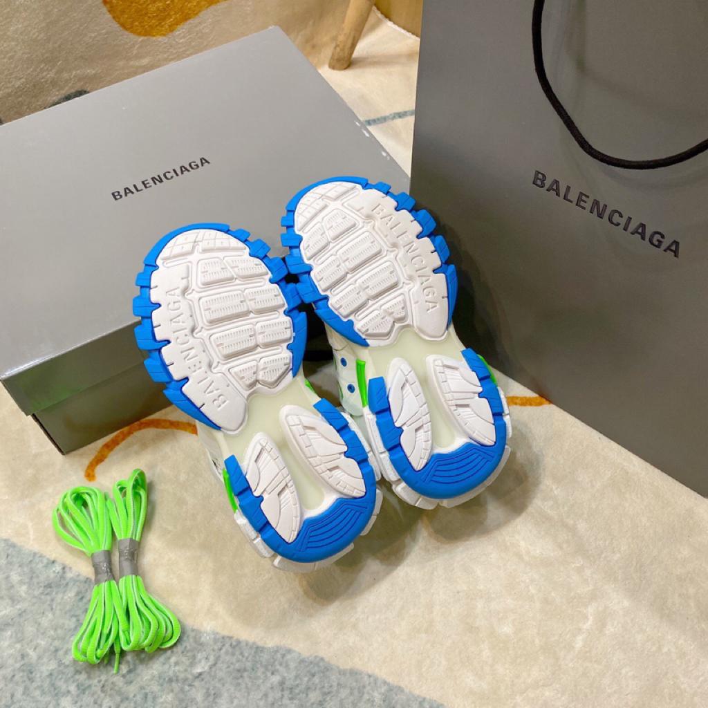 Balenciaga Track White Blue Green - vstockx