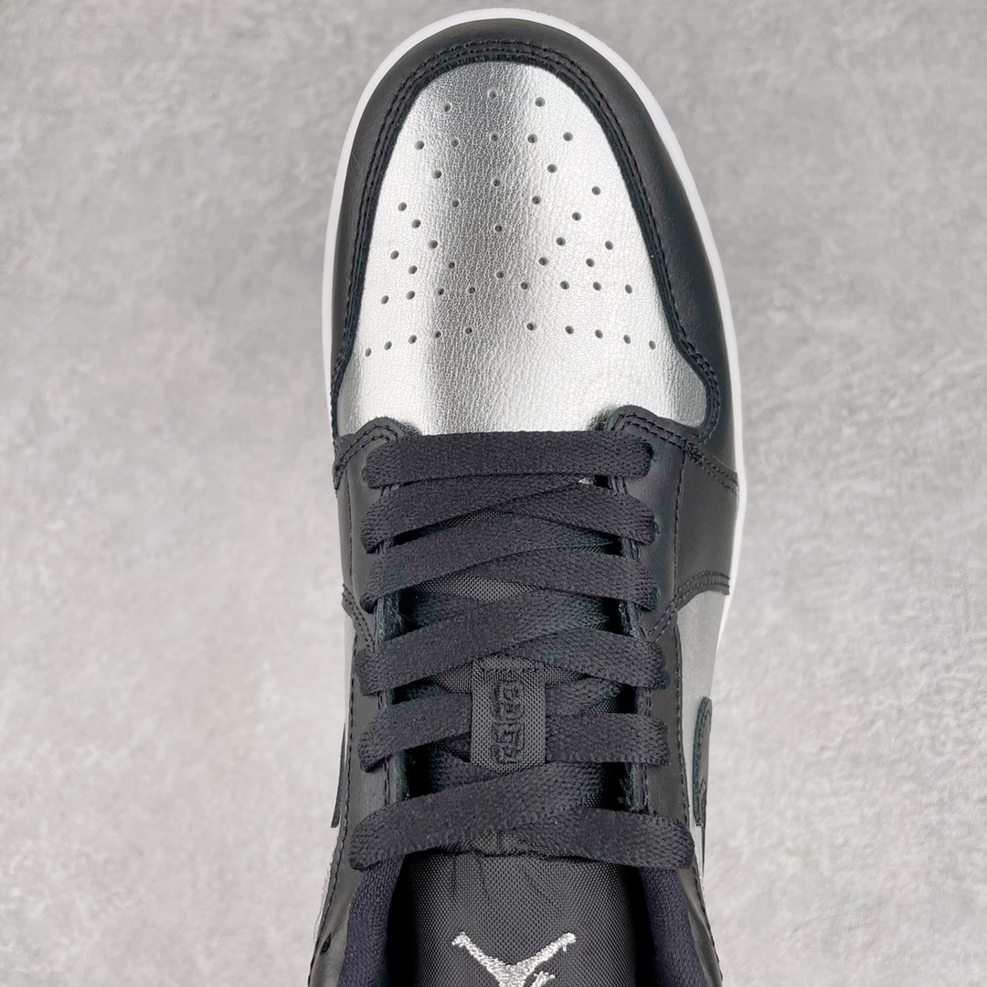Jordan 1 Low SE Black Metallic Silver - vstockx