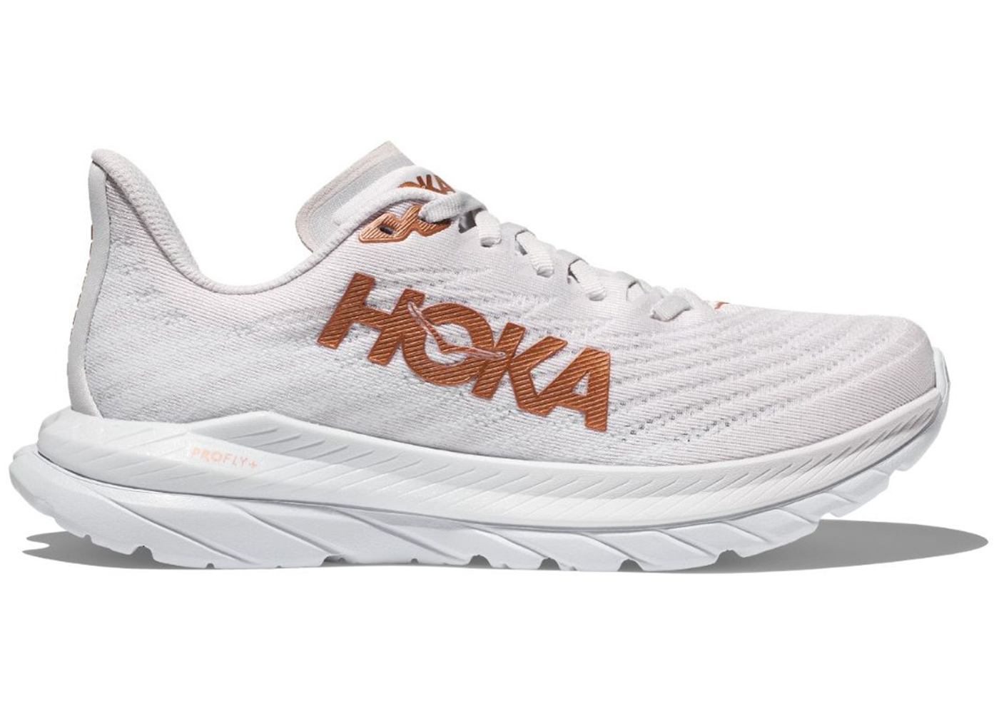 Hoka One One Mach 5 White Copper (Women's) - vstockx