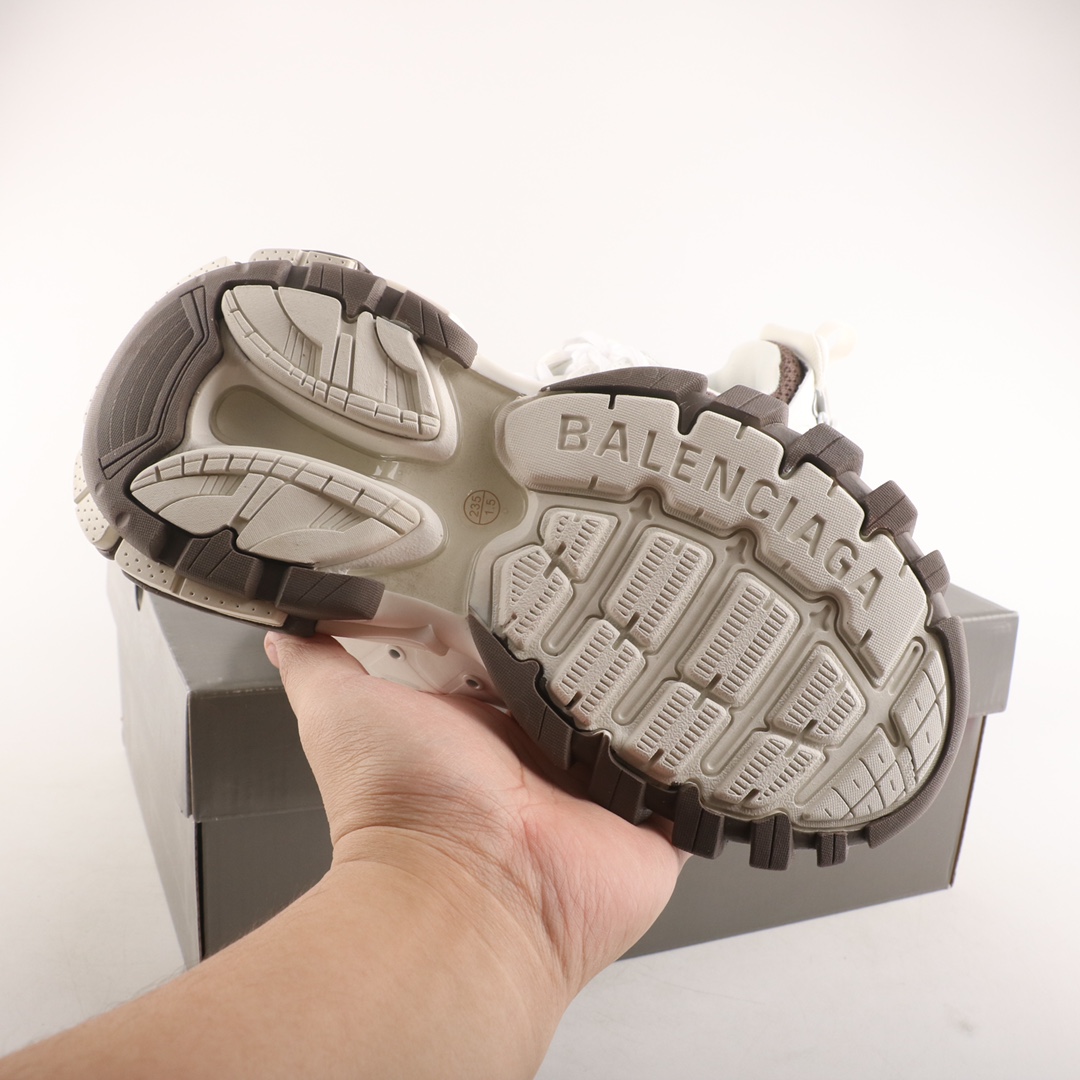 Balenciaga Track Mule Clear Sole Sneakers 3.0 - vstockx