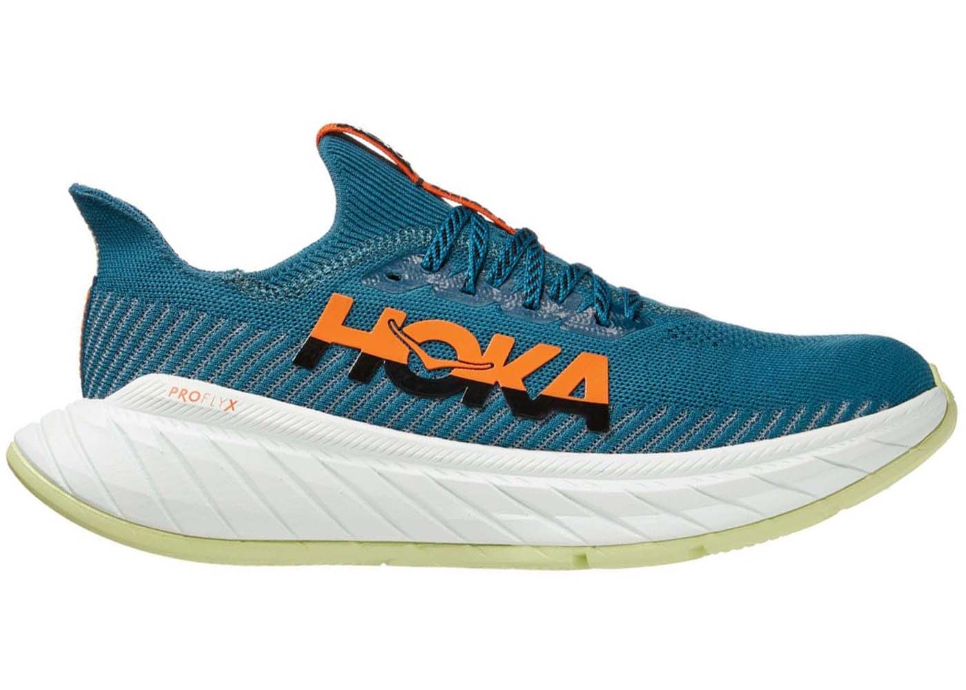 Hoka One One Carbon X 3 Blue Coral Black - vstockx
