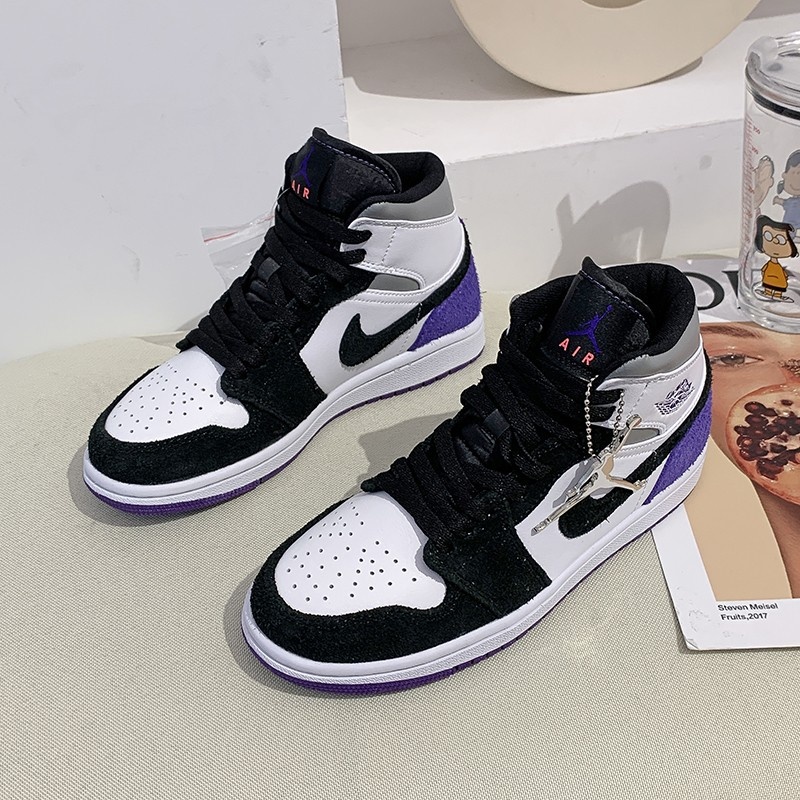 Jordan 1 Mid SE Purple - vstockx