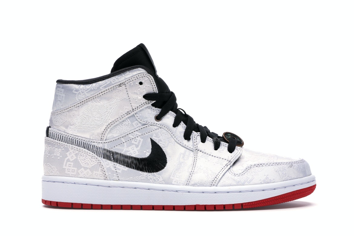 Jordan 1 Mid SE Fearless Edison Chen CLOT - vstockx