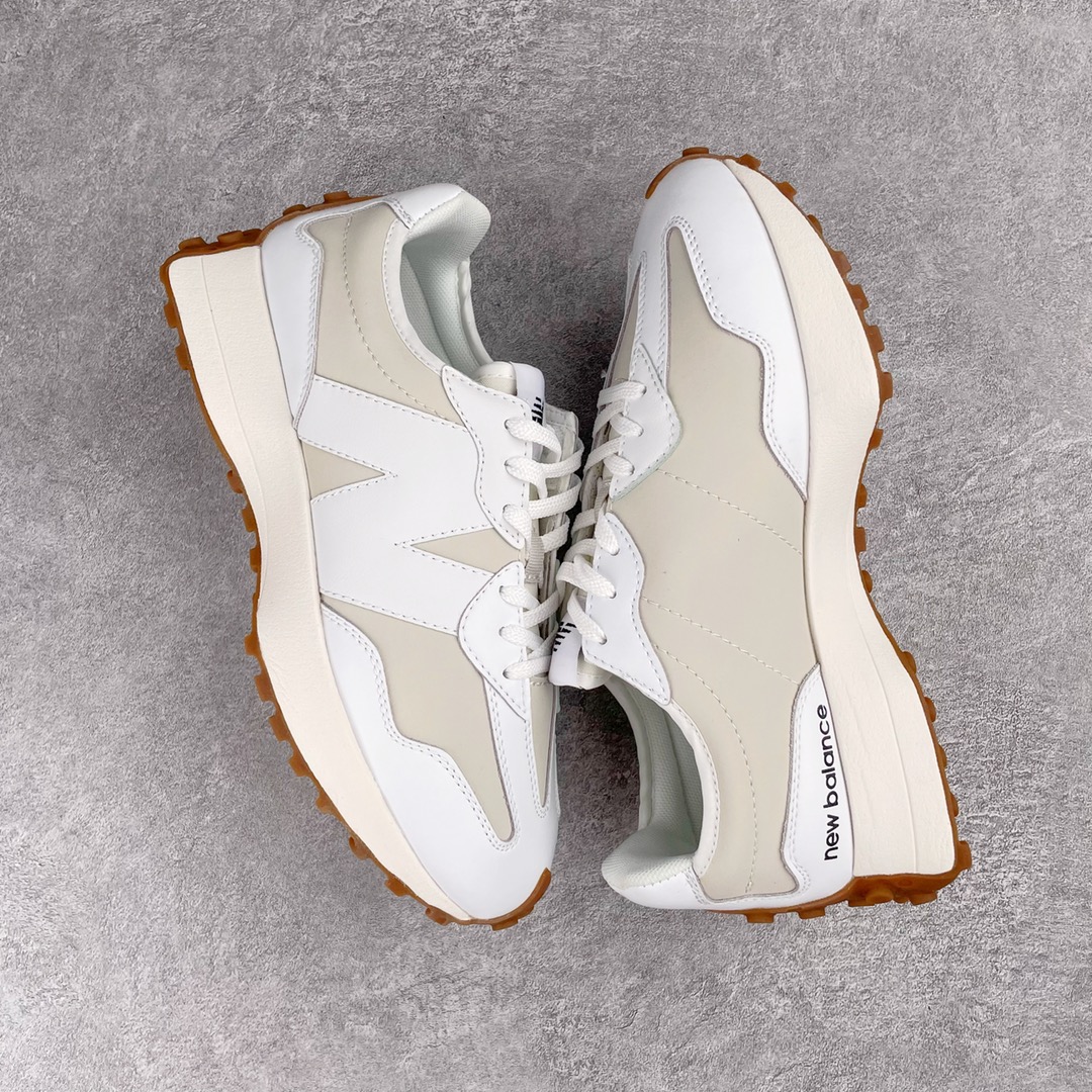 New Balance 327 White Moonbeam Gum (W) - vstockx