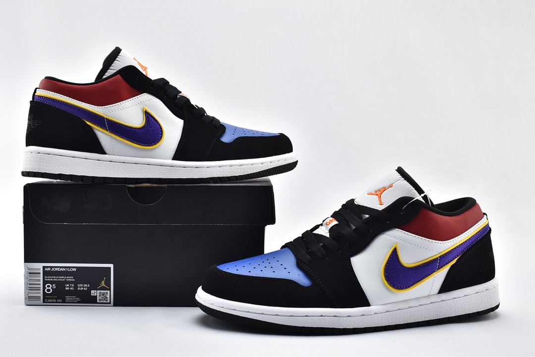 Jordan 1 Low Lakers Top 3 - vstockx
