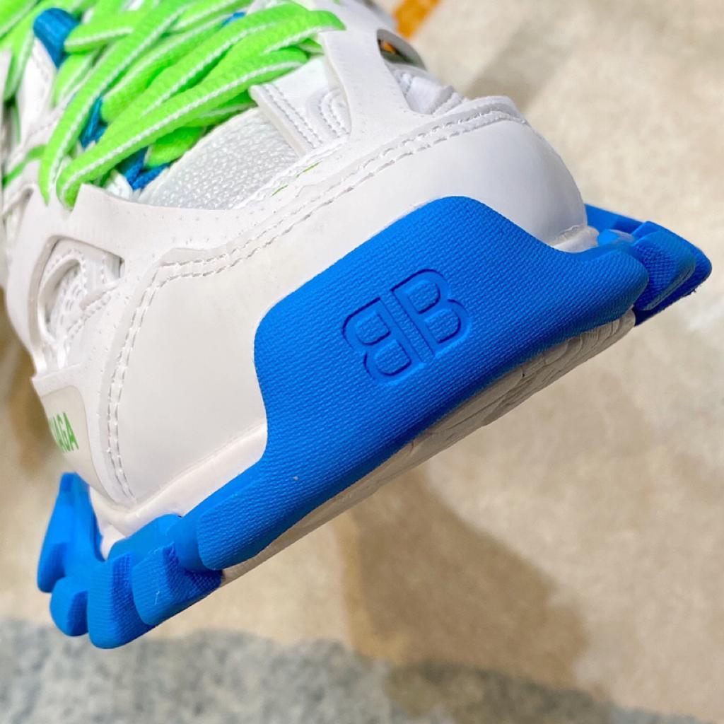Balenciaga Track White Blue Green - vstockx