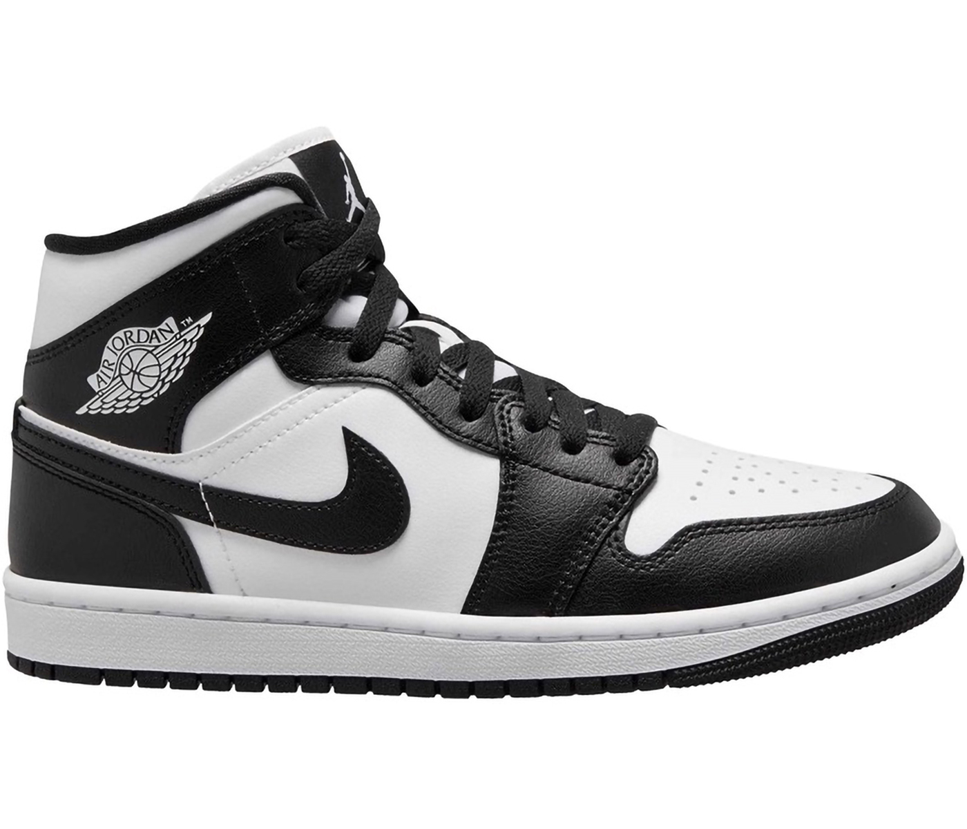Jordan 1 Mid Panda (W) - vstockx