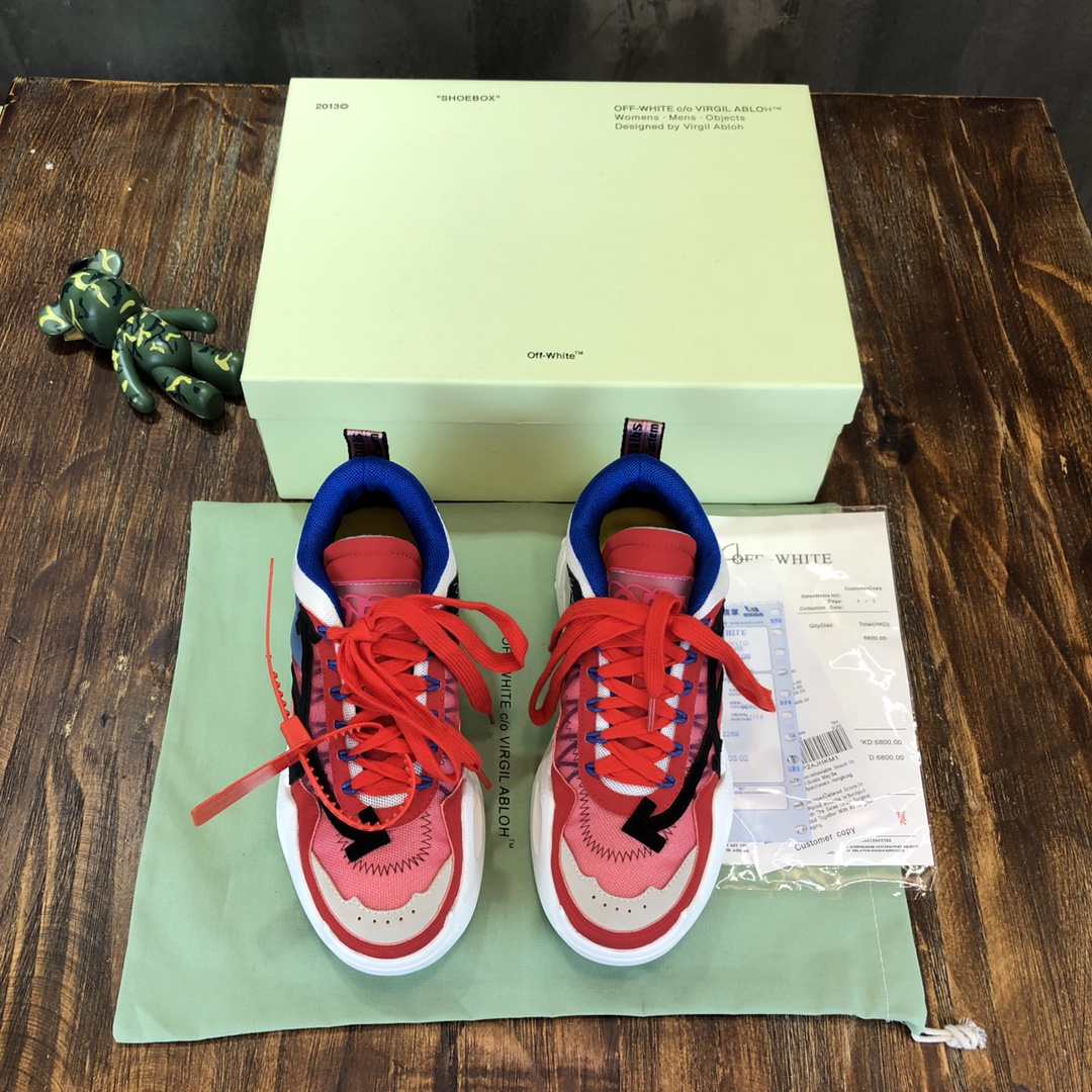 OFF-WHITE Odsy-1000 Red - vstockx