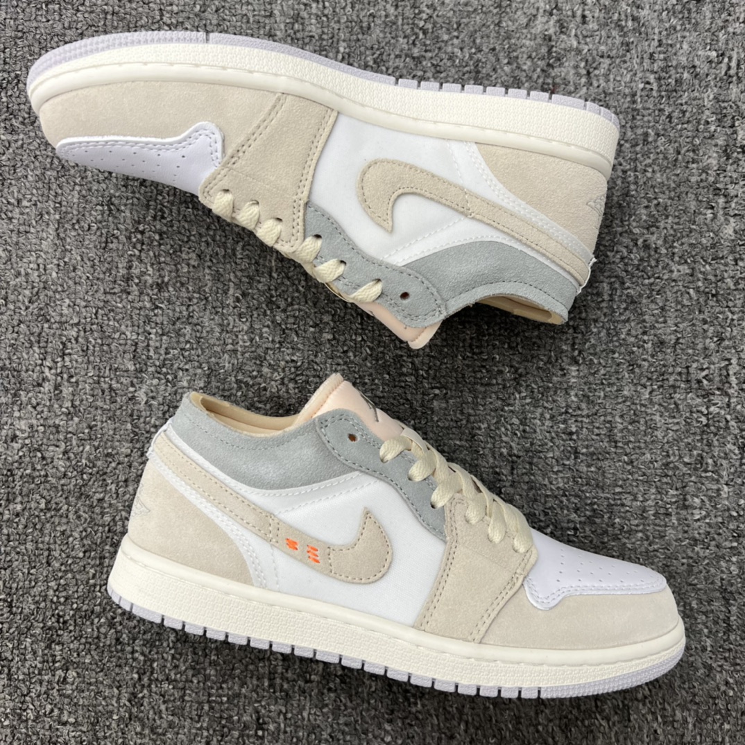 Jordan 1 Low Inside Out White Phantom - vstockx