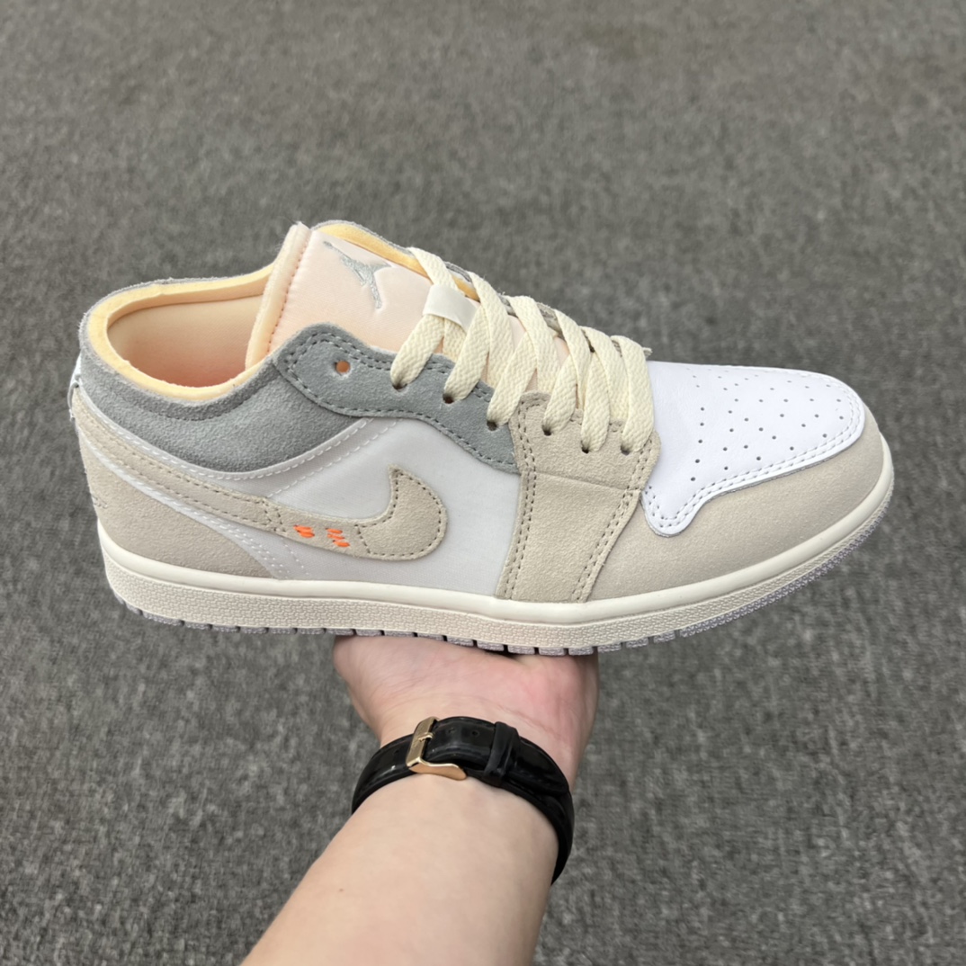 Jordan 1 Low Inside Out White Phantom - vstockx