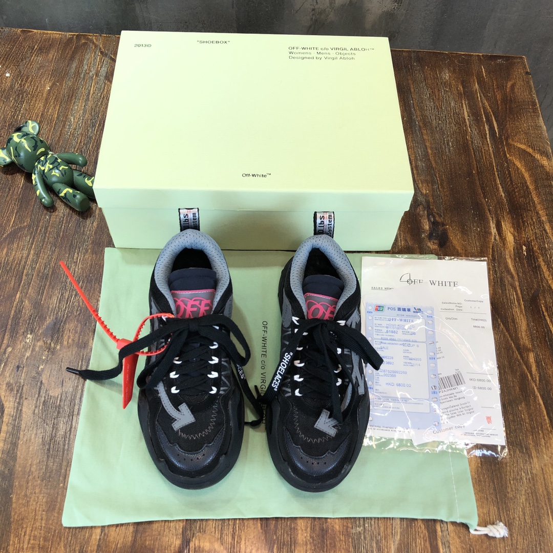 OFF-WHITE Odsy-1000 Black SS20 - vstockx