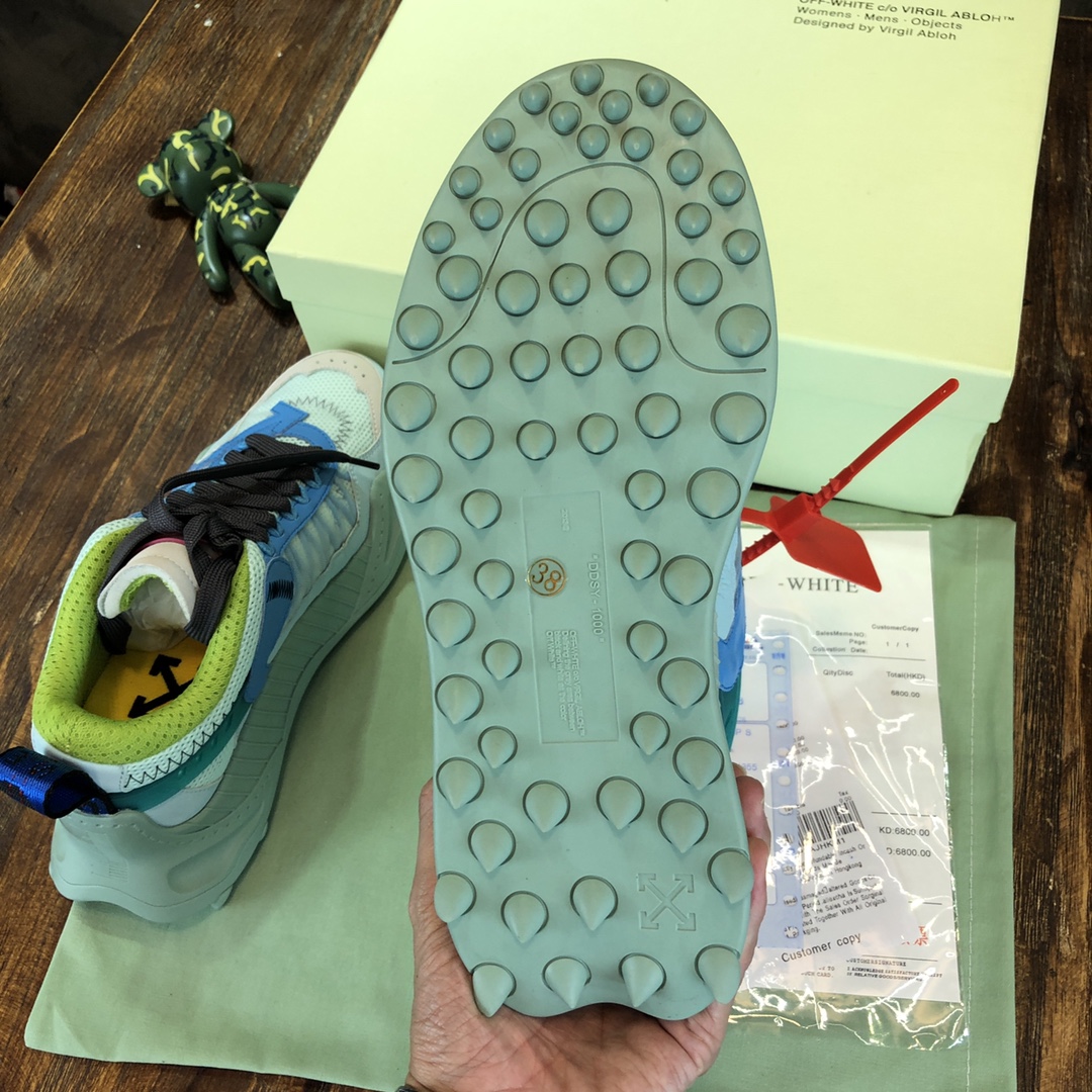 Off-White Odsy-1000 Light Green Blue (W) - vstockx