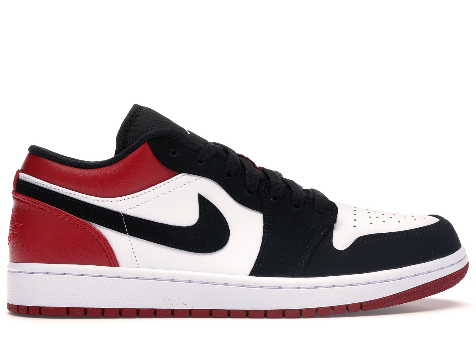 Jordan 1 Low Black Toe - vstockx