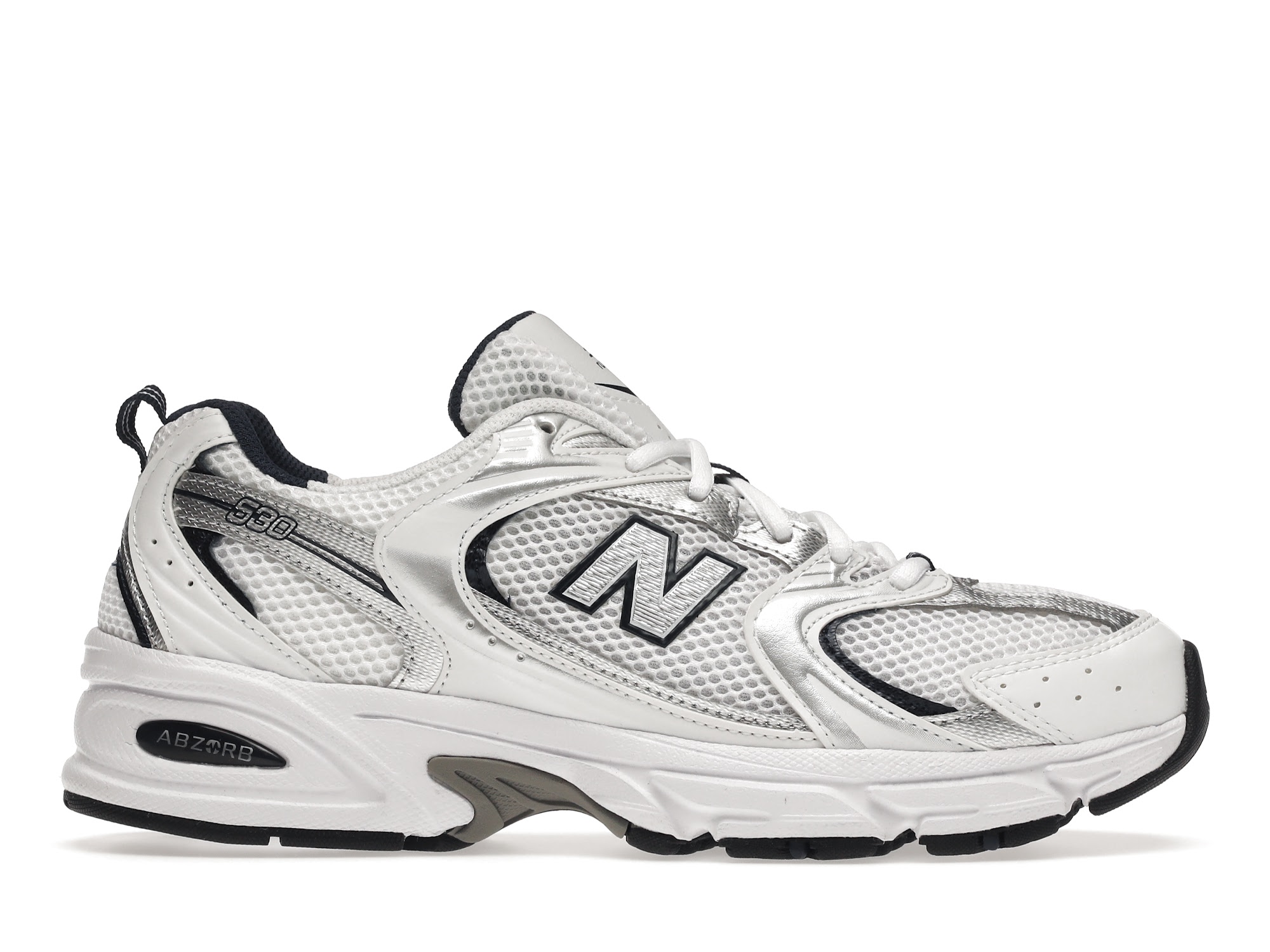 New Balance 530 White Silver Navy - vstockx