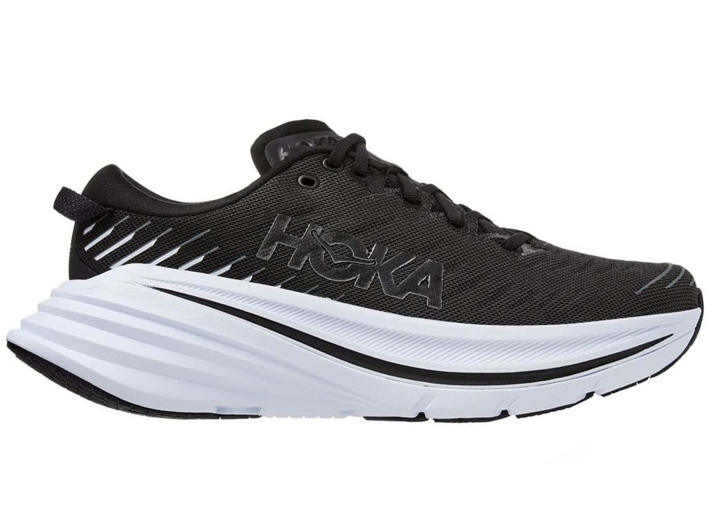 Hoka One One Bondi X Black White - vstockx