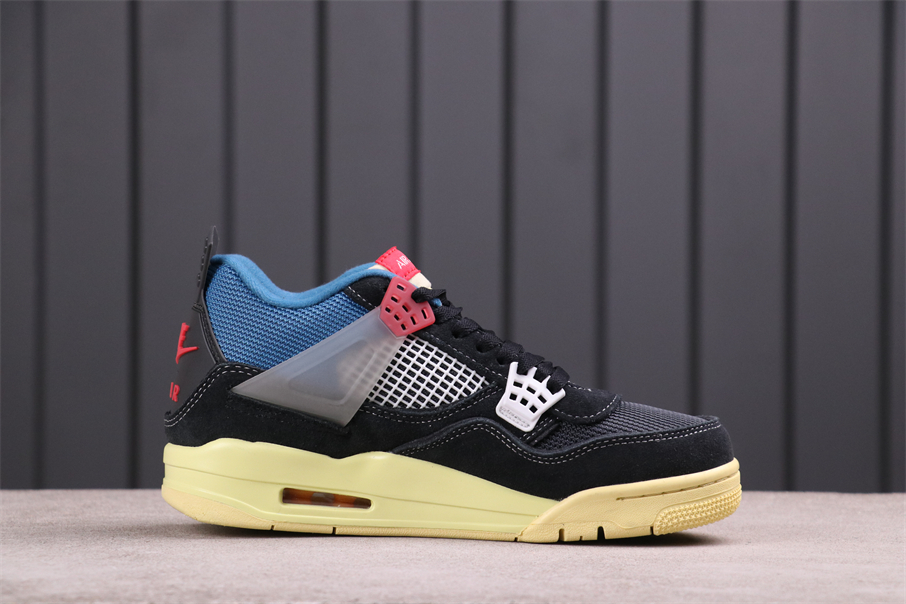 Jordan 4 Retro Union Off Noir - vstockx