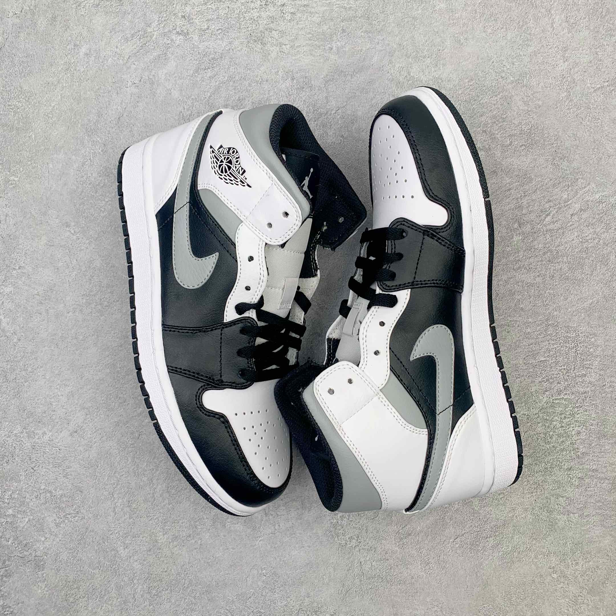 Jordan 1 Mid White Shadow - vstockx