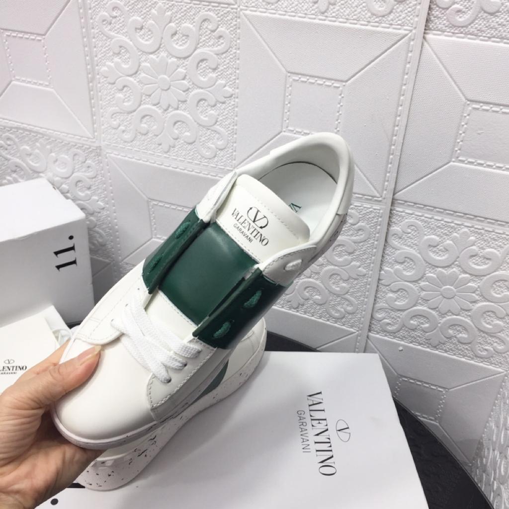 Valentino Open For A Change White/Green - vstockx