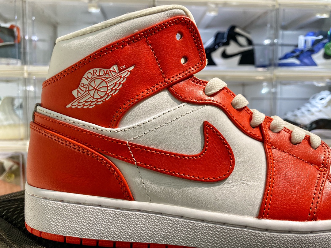 Jordan 1 Mid Syracuse (W) - vstockx