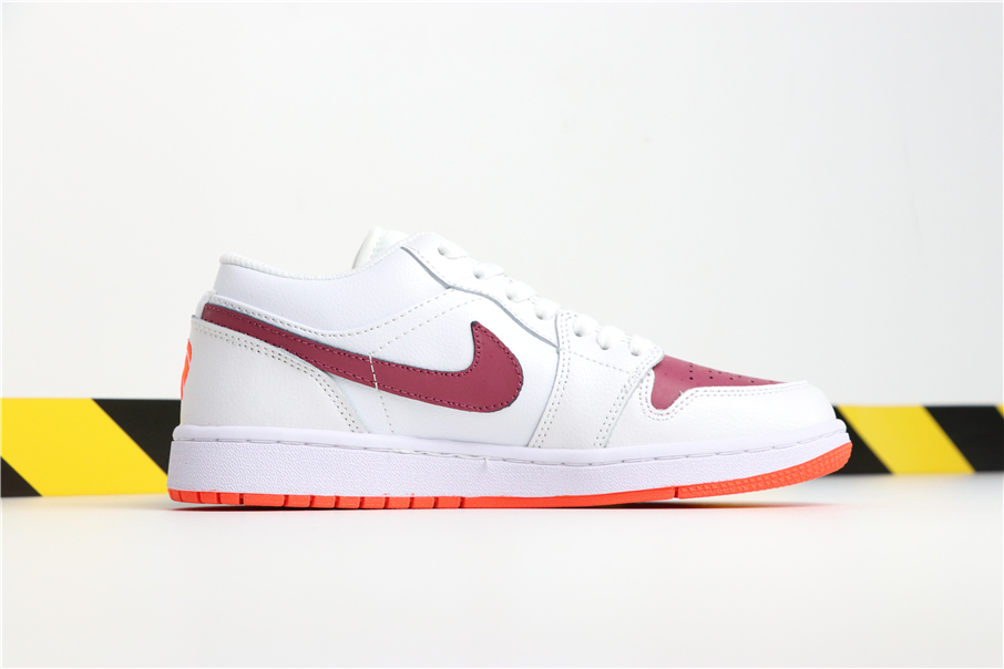 Jordan 1 Low White True Berry (GS) - vstockx