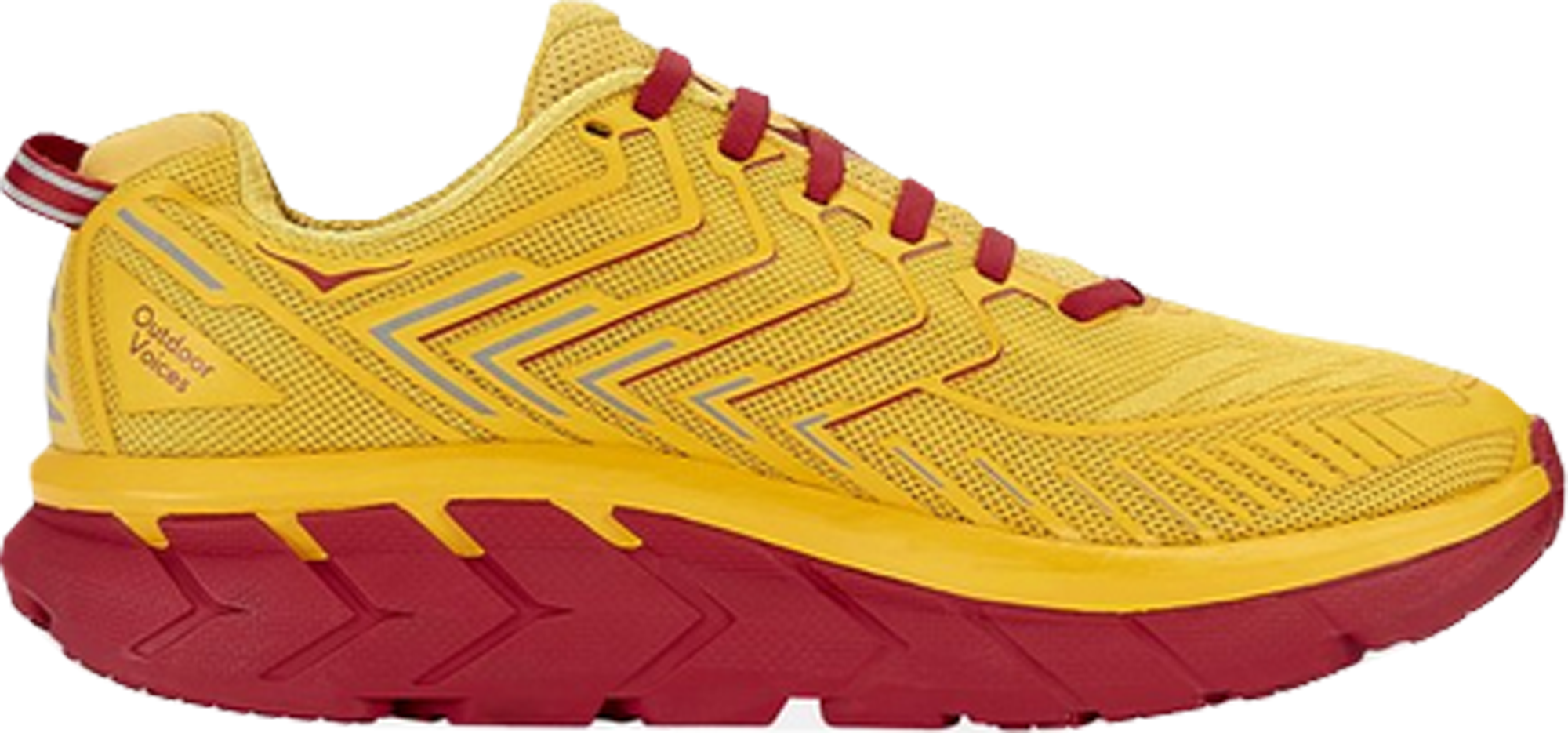 Hoka One One OV Clifton Lemon Chrome Goji Berry (Women's) - vstockx
