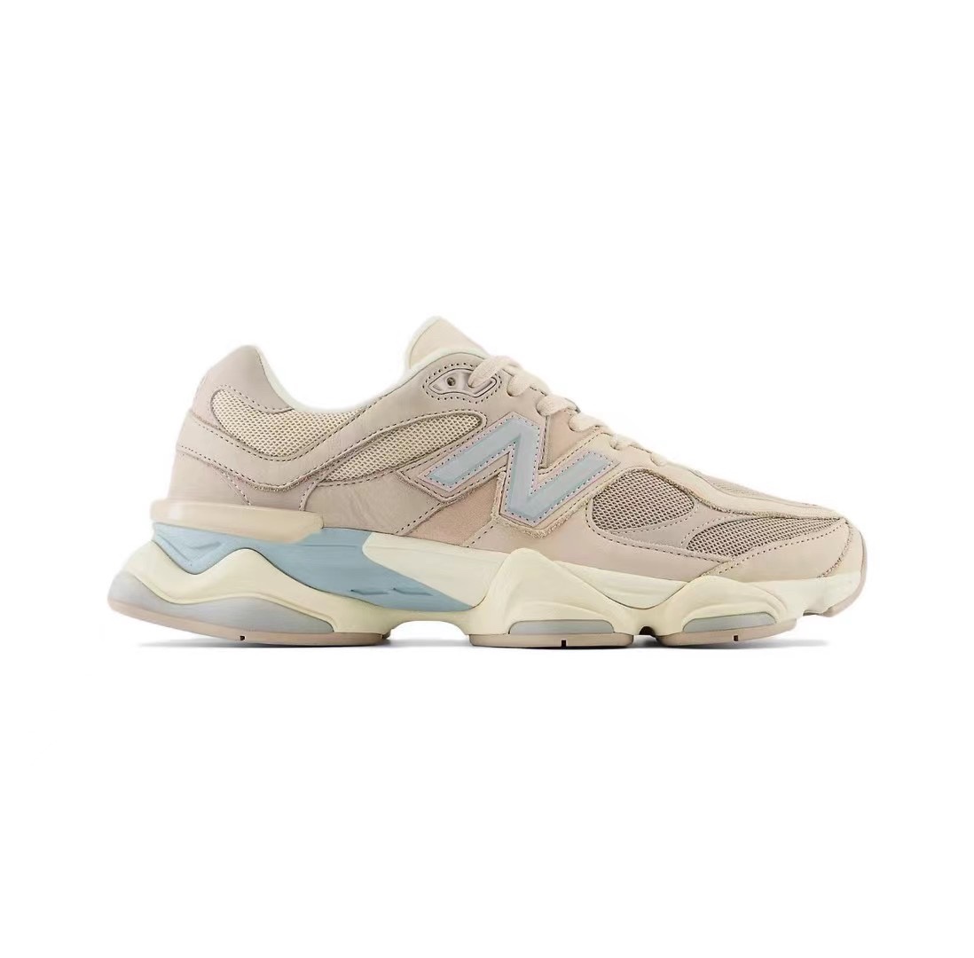New Balance 9060 Ivory Cream Pink Sand - vstockx