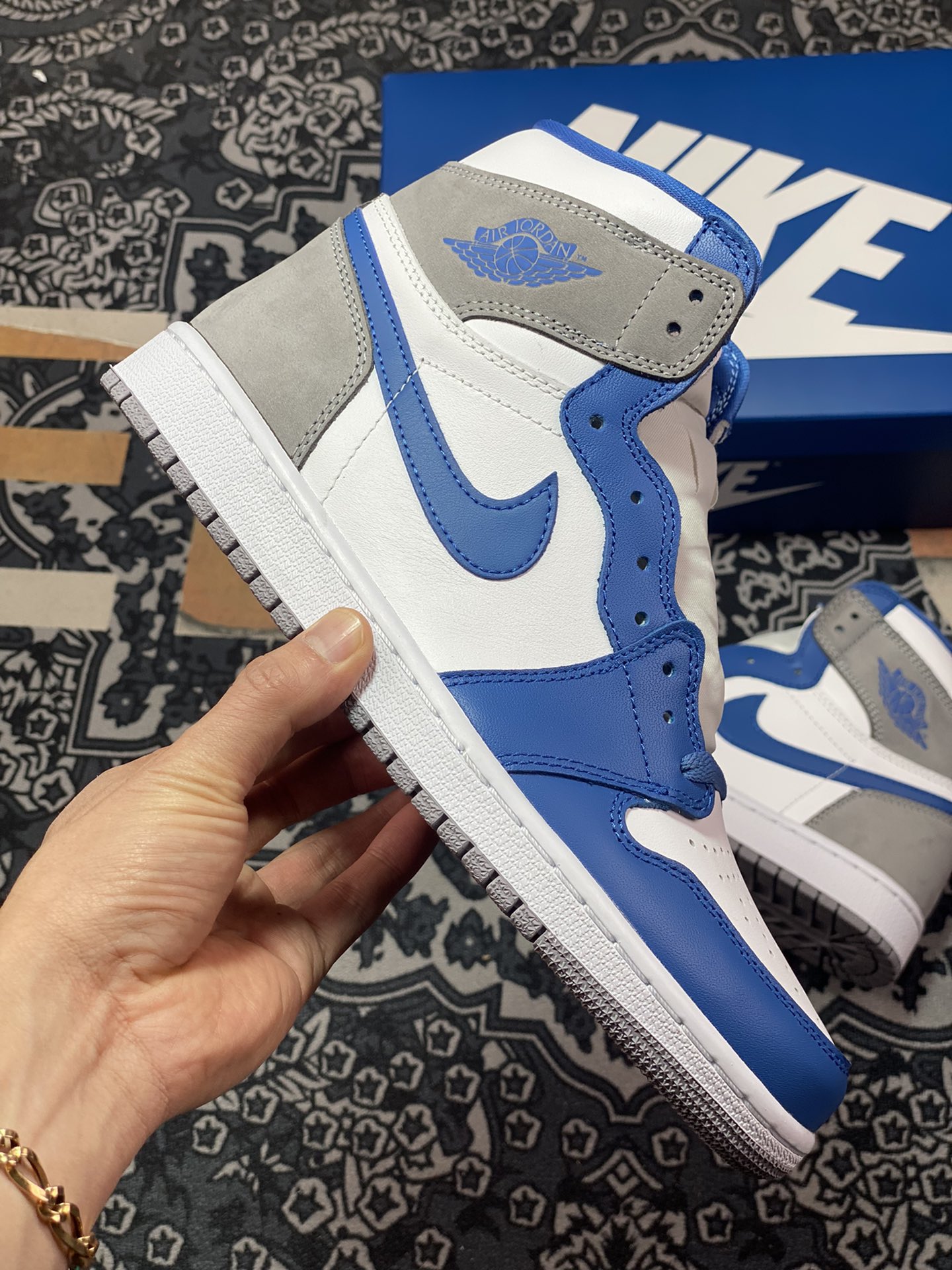 Jordan 1 Retro High OG True Blue - vstockx