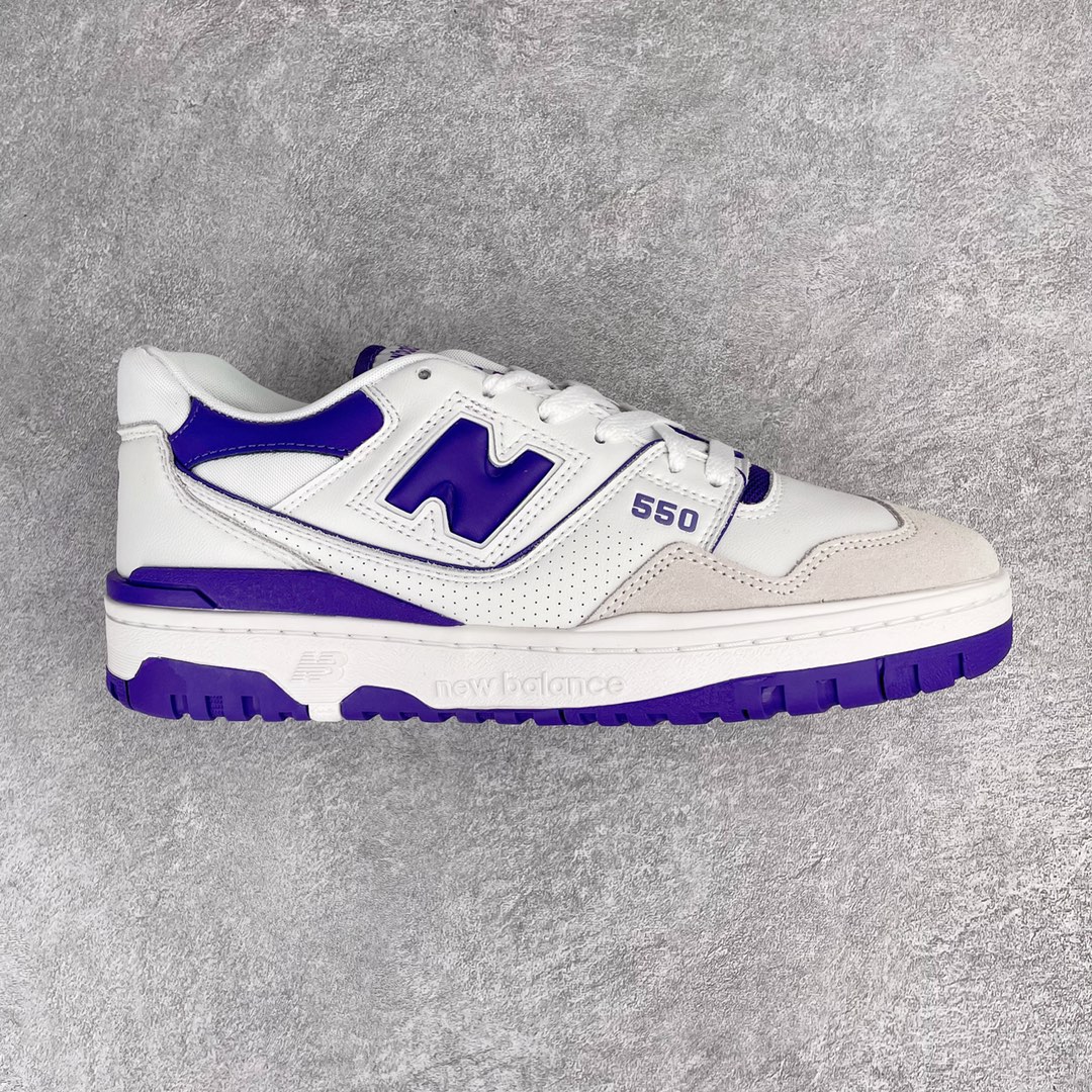 New Balance 550 White Purple - vstockx