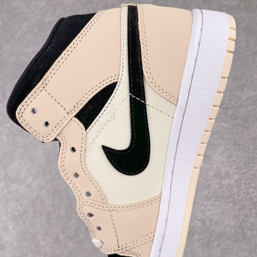 Jordan 1 Mid Barely Orange (W) - vstockx