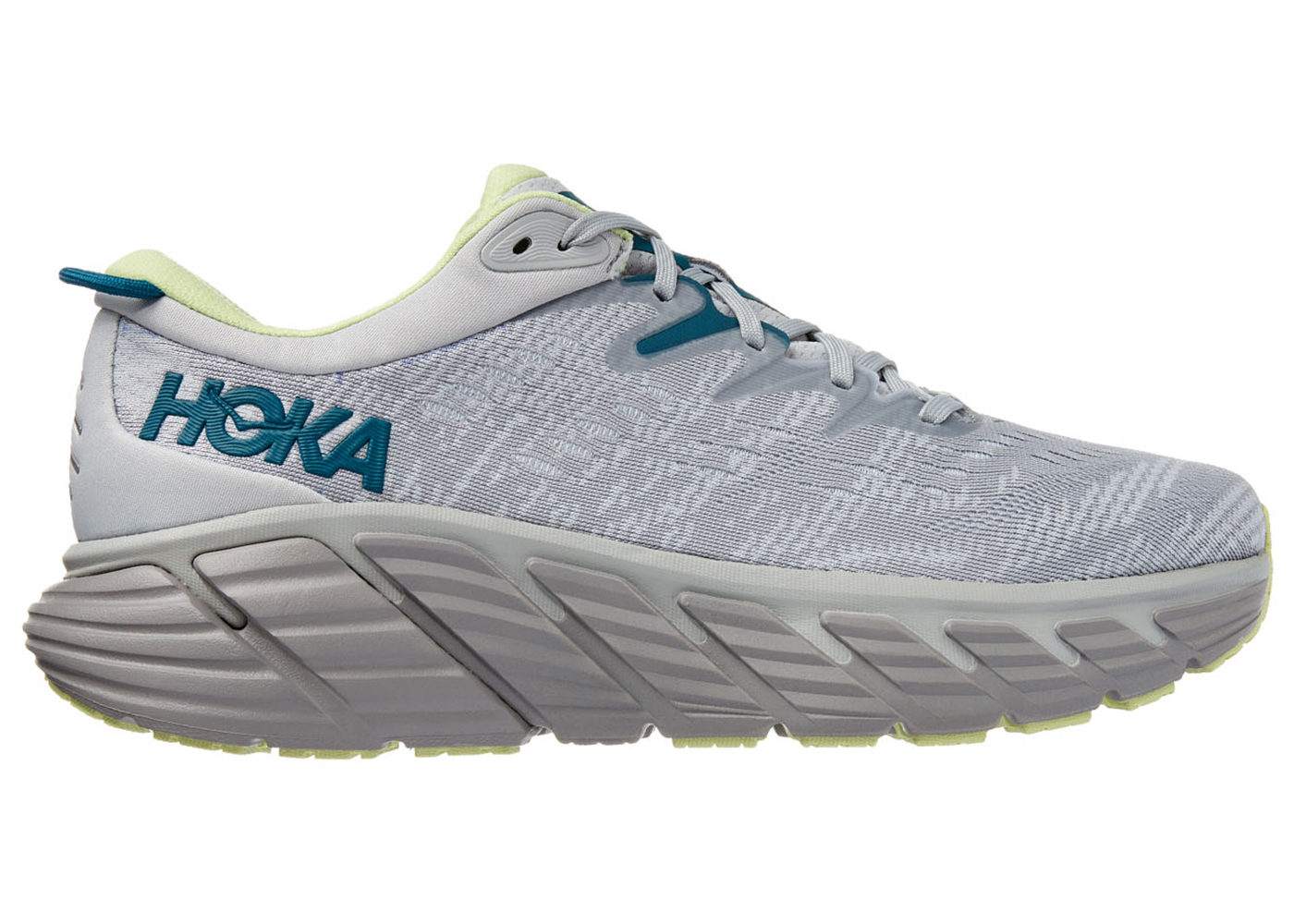 Hoka One One Gaviota 4 Harbor Mist Butterfly (Wide) - vstockx