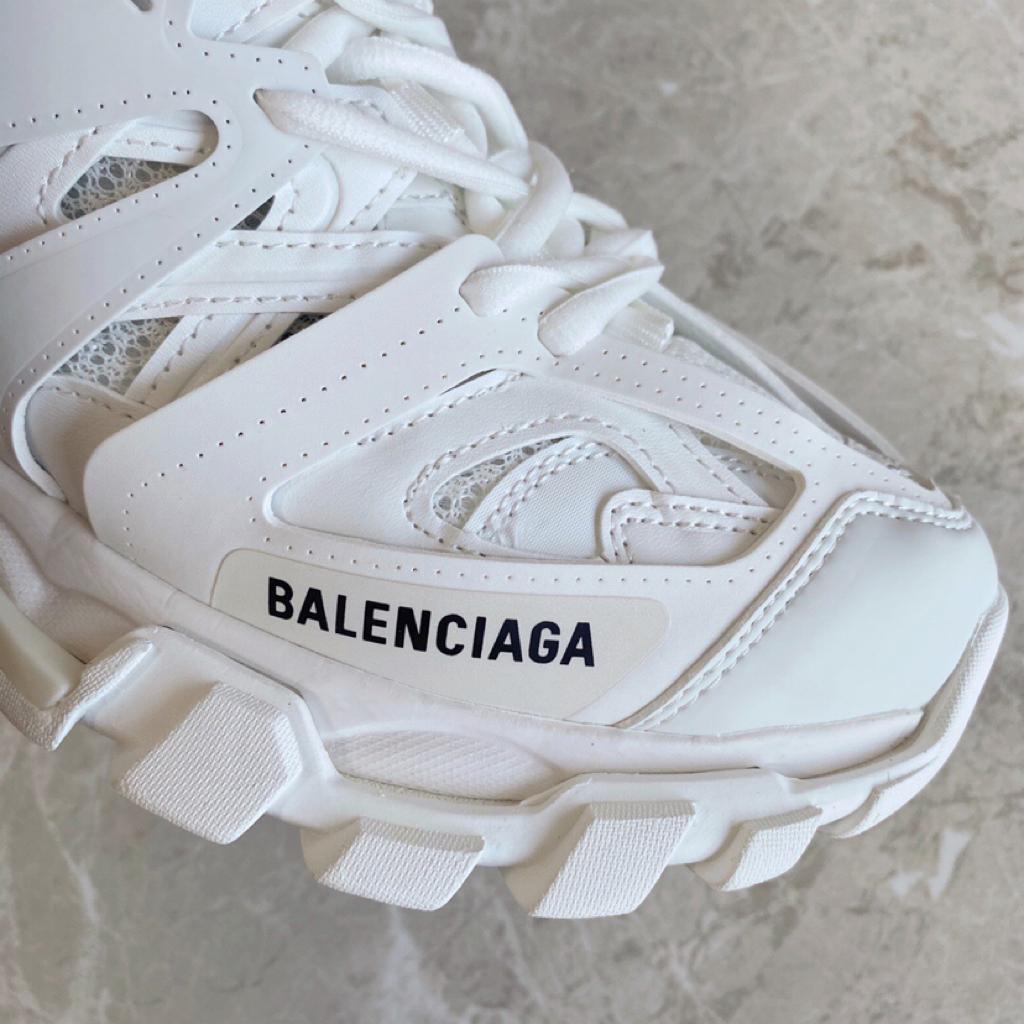 Balenciaga Track Mule White - vstockx
