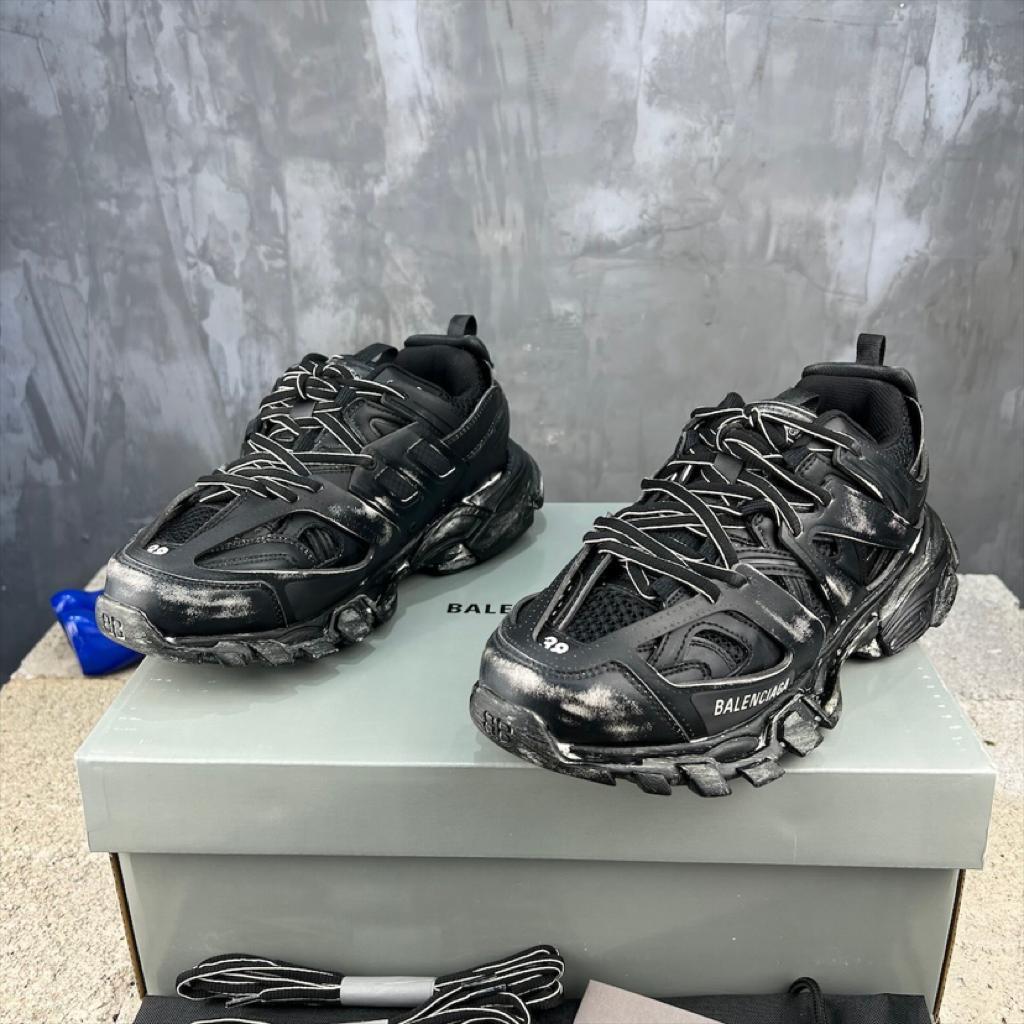 Balenciaga Track Faded Black - vstockx