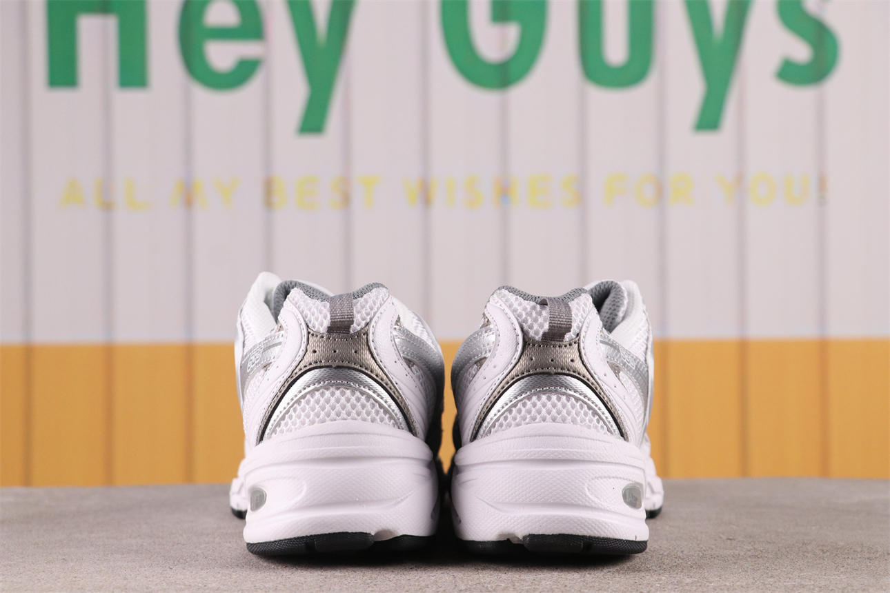 New Balance 530 White Silver Metallic - vstockx